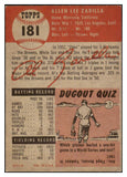 1953 Topps Baseball #181 Al Zarilla Red Sox EX-MT 528690