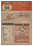 1953 Topps Baseball #215 Gene Conley Braves EX-MT 528695