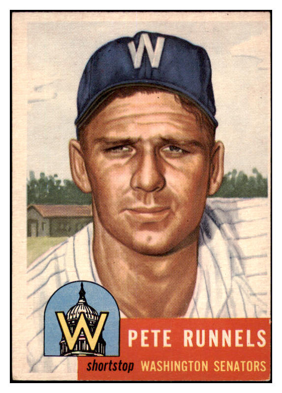 1953 Topps Baseball #219 Pete Runnels Senators EX-MT 528696