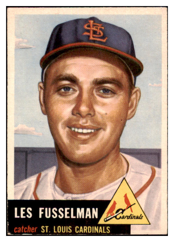 1953 Topps Baseball #218 Les Fusselman Cardinals VG-EX 528697