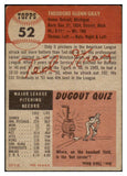 1953 Topps Baseball #052 Ted Gray Tigers EX 528708