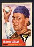 1953 Topps Baseball #053 Sherm Lollar White Sox EX 528709