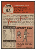 1953 Topps Baseball #053 Sherm Lollar White Sox EX 528709