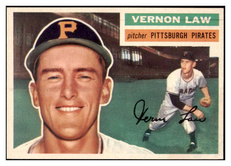 1956 Topps Baseball #252 Bob Friend Pirates EX-MT 528764