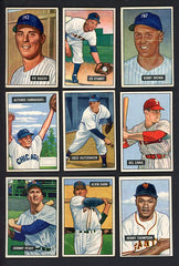 1951 Bowman Set Lot 111 Diff EX-MT Brown Stanky Dark 528799
