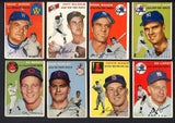 1954 Topps Set Lot 86 Diff Bargain Grade Bauer Wilhelm Jensen 528854