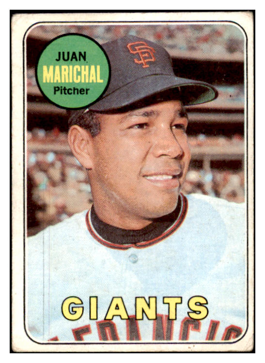 1969 Topps Baseball #370 Juan Marichal Giants VG 528901