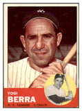 1963 Topps Baseball #340 Yogi Berra Yankees EX+/EX-MT 528916