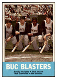 1963 Topps Baseball #018 Roberto Clemente Smoky Burgess EX 528920