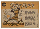 1960 Topps Baseball #565 Roger Maris A.S. Yankees EX+/EX-MT 528950