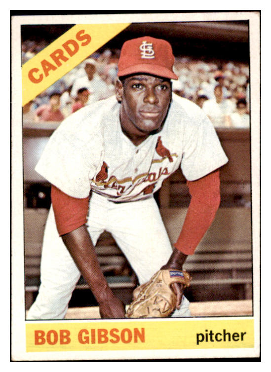 1966 Topps Baseball #320 Bob Gibson Cardinals EX 528964