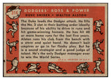 1958 Topps Baseball #314 Duke Snider Walter Alston EX+/EX-MT 528975