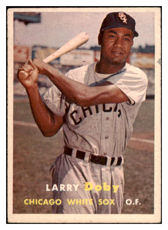 1957 Topps Baseball #085 Larry Doby White Sox GD-VG 528992