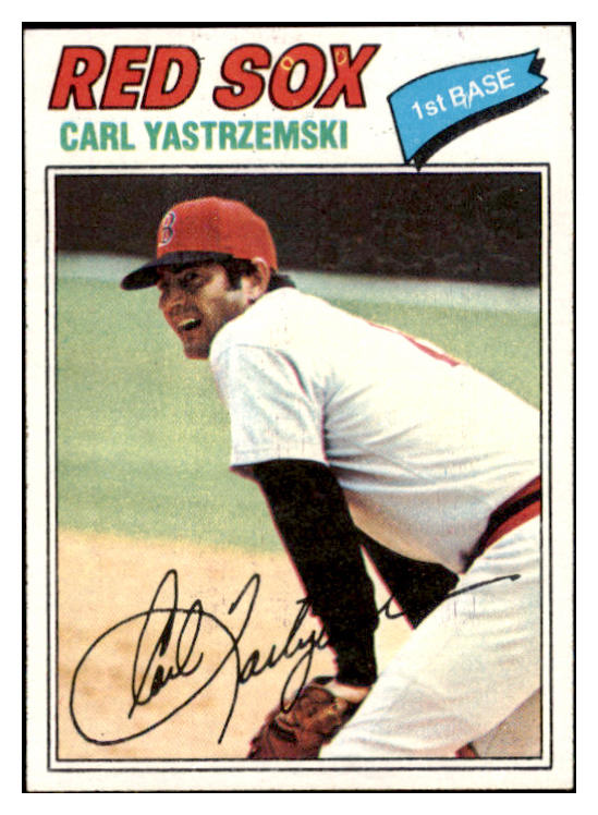 1977 Topps Baseball #480 Carl Yastrzemski Red Sox EX-MT 529002
