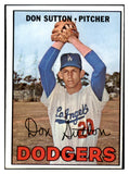 1967 Topps Baseball #445 Don Sutton Dodgers EX-MT 529004