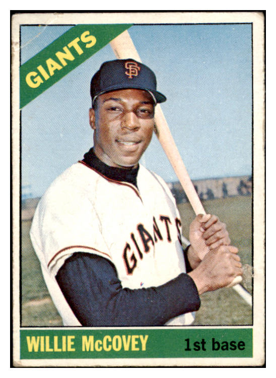 1966 Topps Baseball #550 Willie McCovey Giants FR-GD 529005