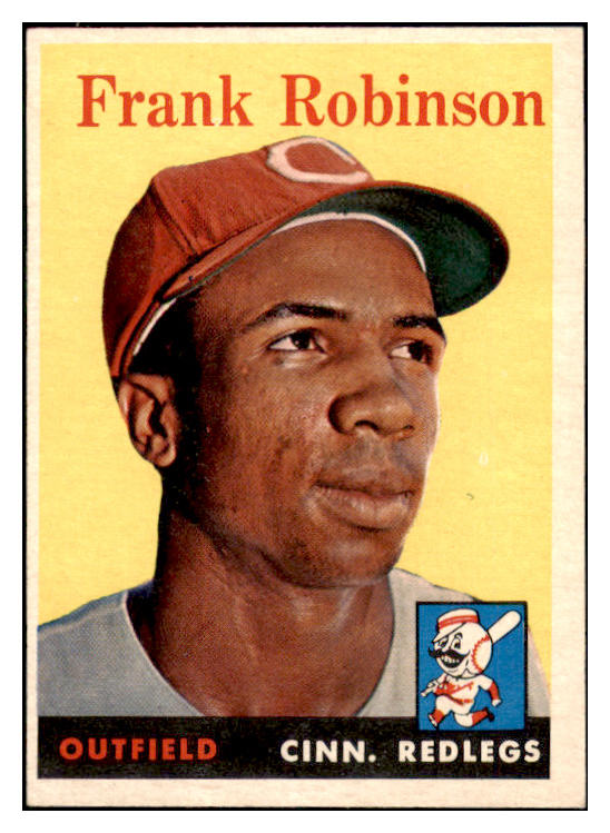1958 Topps Baseball #285 Frank Robinson Reds EX-MT 529026