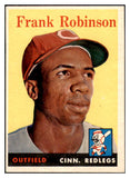 1958 Topps Baseball #285 Frank Robinson Reds EX-MT 529026