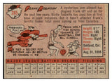 1958 Topps Baseball #285 Frank Robinson Reds EX-MT 529026