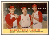 1958 Topps Baseball #386 Frank Robinson Ed Bailey EX-MT 529028