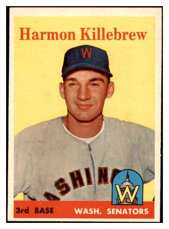 1958 Topps Baseball #288 Harmon Killebrew Senators EX-MT 529038