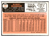 1966 Topps Baseball #490 Bobby Richardson Yankees EX 529049