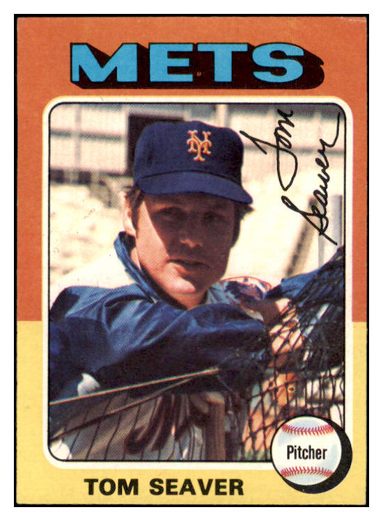 1975 Topps Baseball #370 Tom Seaver Mets EX-MT 529054