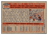 1957 Topps Baseball #250 Eddie Mathews Braves EX-MT 529057