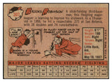 1958 Topps Baseball #307 Brooks Robinson Orioles VG-EX 529069
