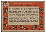 1958 Topps Baseball #321 Ted Williams Ted Kluszewski EX-MT 529076
