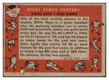1958 Topps Baseball #436 Willie Mays Duke Snider EX-MT 529081