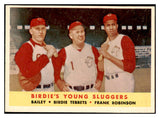 1958 Topps Baseball #386 Frank Robinson Ed Bailey EX-MT 529082