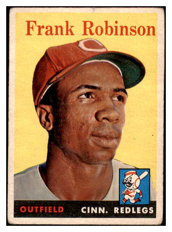 1958 Topps Baseball #285 Frank Robinson Reds GD-VG 529086