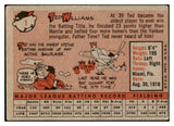 1958 Topps Baseball #001 Ted Williams Red Sox VG 529089