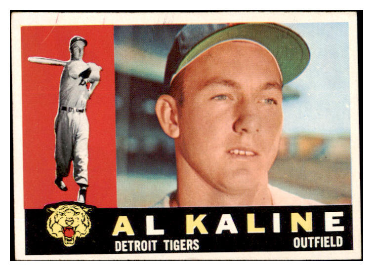 1960 Topps Baseball #050 Al Kaline Tigers EX-MT 529096