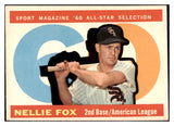 1960 Topps Baseball #555 Nellie Fox A.S. White Sox EX-MT 529098