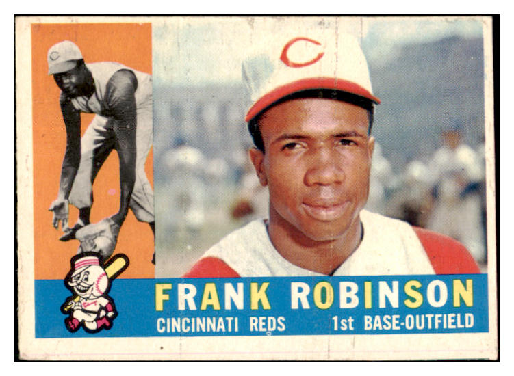 1960 Topps Baseball #490 Frank Robinson Reds VG-EX 529102