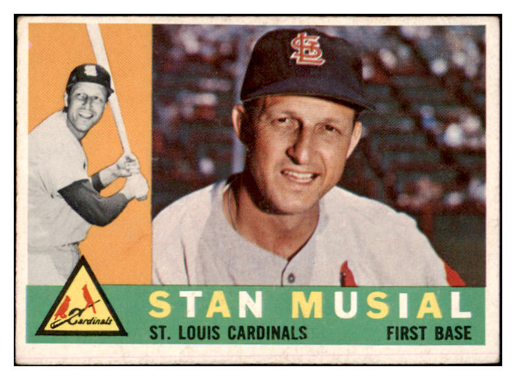 1960 Topps Baseball #250 Stan Musial Cardinals VG-EX 529104