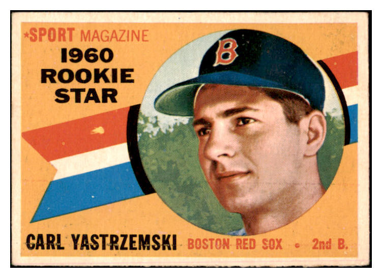 1960 Topps Baseball #148 Carl Yastrzemski Red Sox VG-EX 529105