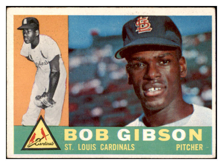 1960 Topps Baseball #073 Bob Gibson Cardinals VG-EX 529106