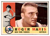 1960 Topps Baseball #377 Roger Maris Yankees VG-EX 529117