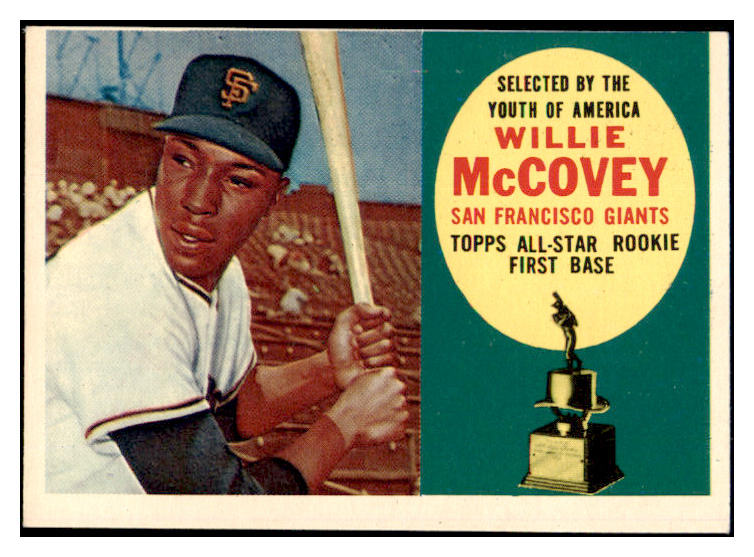 1960 Topps Baseball #316 Willie McCovey Giants VG-EX 529118