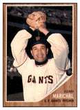 1962 Topps Baseball #505 Juan Marichal Giants EX-MT 529142