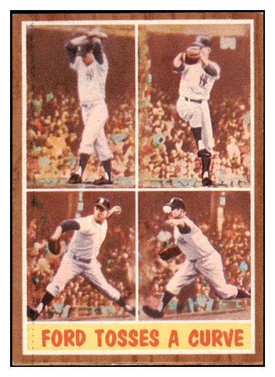 1962 Topps Baseball #315 Whitey Ford IA Yankees EX-MT 529145