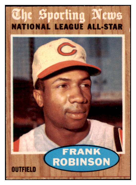 1962 Topps Baseball #396 Frank Robinson A.S. Reds EX-MT 529153