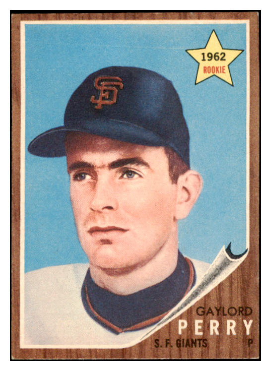 1962 Topps Baseball #199 Gaylord Perry Giants EX-MT 529154