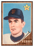 1962 Topps Baseball #199 Gaylord Perry Giants EX-MT 529154
