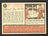 1962 Topps Baseball #085 Gil Hodges Mets EX-MT 529162