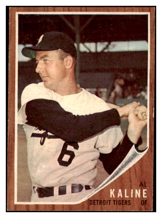 1962 Topps Baseball #150 Al Kaline Tigers EX-MT 529164