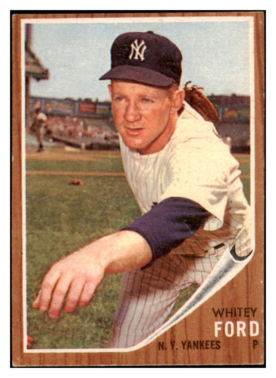 1962 Topps Baseball #310 Whitey Ford Yankees EX-MT 529167